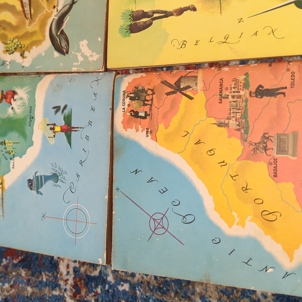 Around The World Program by American Geographical Society - PB Books Set of 9 - Picture 6 of 12